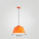 GobekUsa Iron Diamond Pendant Lights Modern Geometry Pendent Lighting for Living Room & Cafe