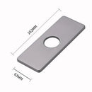 GobekUsa 4" Hole Cover Deck Plate for Sink Faucets - Black/Gray/Gold Finishes