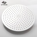 GobekUsa 16" Round Rainfall Shower Head Stainless Steel Ultrathin Chrome Finish Showerhead