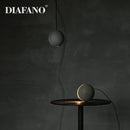 GobekUsa Cement Pendant Light | Nordic Design Moon Planet Hanging Lamp for Dining Room