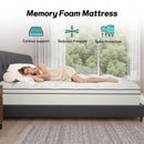 Gel Memory Foam Mattress — Cooling, Breathable & Soft Support by EnvelorHome