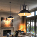 GobekUsa Black Industrial Pendant Light for Kitchen Island Bar Farmhouse Decor