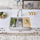 GobekUsa Black Single Handle Pull Out Kitchen Faucet Swivel 360° Water Mixer Tap