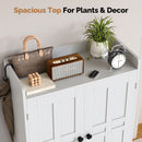Shoe Storage Cabinet — 6-Tier Modular Organizer with Adjustable Shelves
