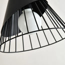 GobekUsa Industrial Loft Wood Pendant Light, Nordic Iron Hanging Lamp for Kitchen, Bedroom, Dining Room