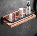 GobekUsa Bathroom Hardware Set: Pendant Towel Bar, Towel Ring, Paper Holder, Shelf