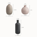 GobekUsa Geometric Ceramic Vase: Abstract Hydroponics Flower Arrangement Home Decor