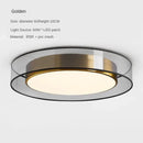 GobekUsa LED Ceiling Light: Minimalist Nordic Round Lighting Fixture for Living Room, Bedroom, Dining Room