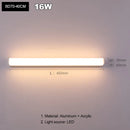 GobekUsa LED Acrylic Wall Lamp for Bathroom & Bedroom, Modern Simplicity, Anti-fog Sconces