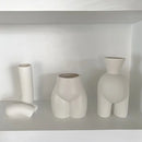 GobekUsa Abstract Human Body Vase - Ceramic Half-length Home Decoration