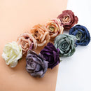 GobekUsa 9CM Silk Roses Artificial Flowers for Home Decor, DIY, Gifts, Weddings
