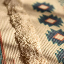 GobekUsa Bohemian Tassel Rug - Retro Hand Woven Carpet for Home Decor
