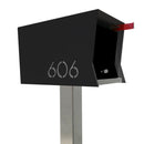 The Original Retrobox in JET BLACK - Modern Mailbox