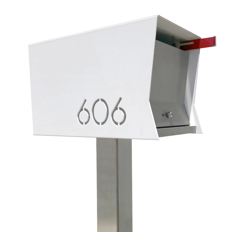 The Original Retrobox in ARCTIC WHITE - Modern Mailbox