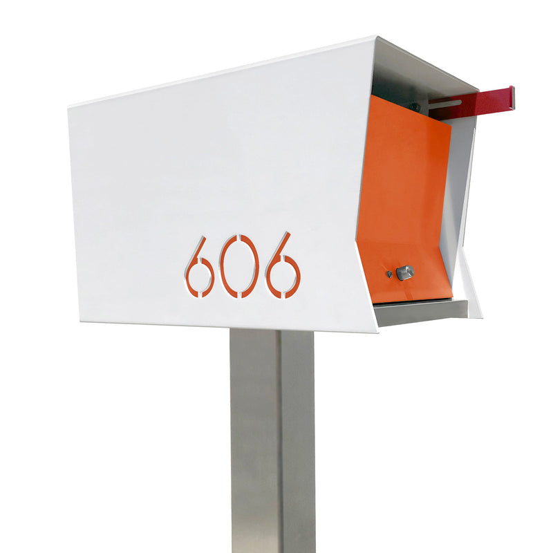 The Original Retrobox in ARCTIC WHITE - Modern Mailbox