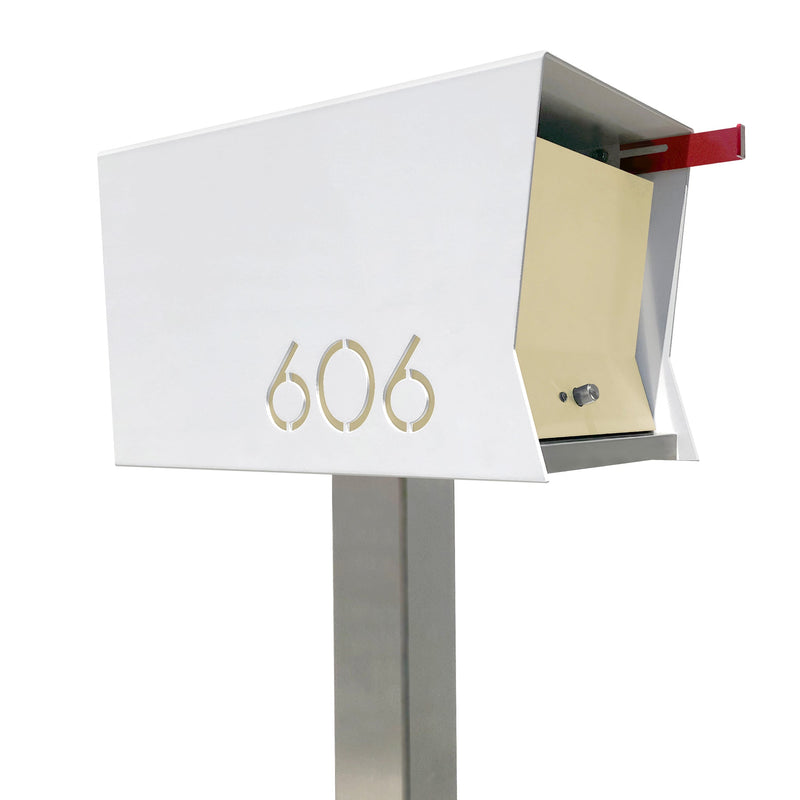 The Original Retrobox in ARCTIC WHITE - Modern Mailbox