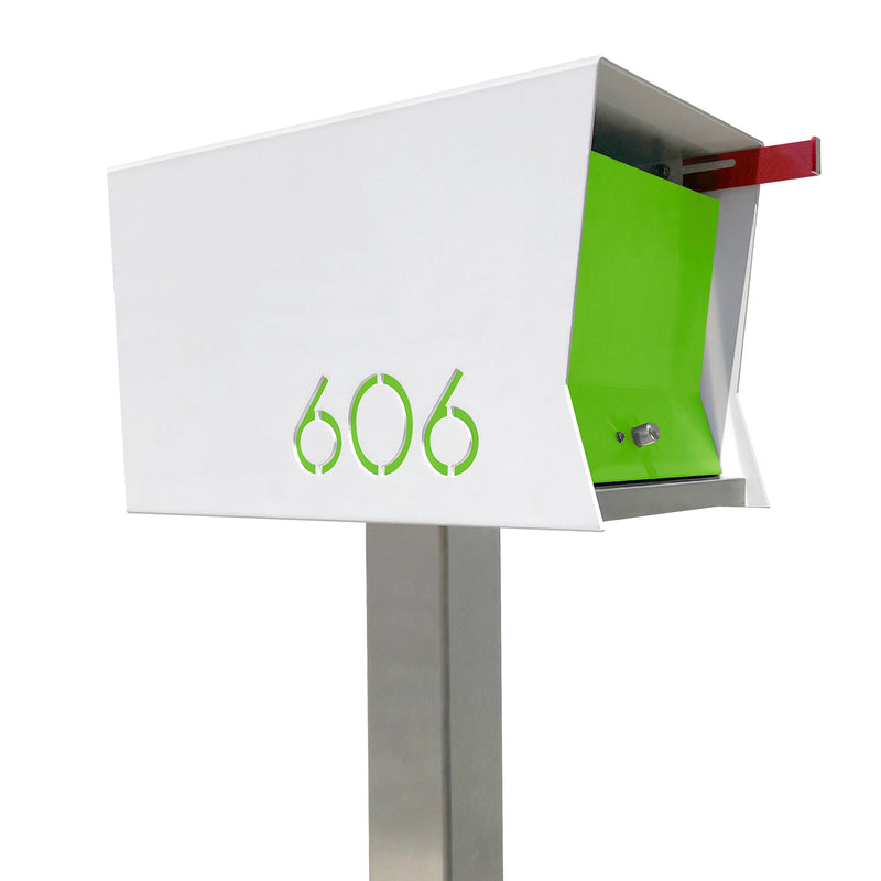 The Original Retrobox in ARCTIC WHITE - Modern Mailbox