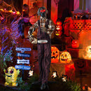 Halloween Animatronic Shaking Haunted Man with Lights and Sound by LJGDeals