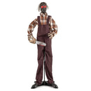 Halloween Animatronic Shaking Haunted Man with Lights and Sound by LJGDeals