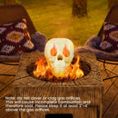 Halloween Fire Pit Skull Halloween Decoration by LJGDeals