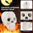Halloween Fire Pit Skull Halloween Decoration by LJGDeals