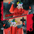 Halloween Hanging Clown with Wings and Lighted Colorful Eyes by LJGDeals
