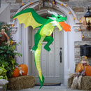 5 Feet Hanging Halloween Inflatable Dragon by LJGDeals