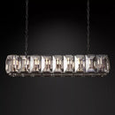 Crystal Rectangular Chandelier Restaurant
