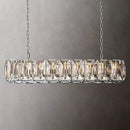 Crystal Rectangular Chandelier Restaurant