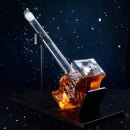 Thors Mjolnir Whiskey And Wine Decanter 1800 Ml By Hammer Decanter For Tequila Bourb by The Wine Savant