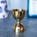 Hammered Bell Jiggers | Precision Cocktail Measuring