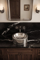 Copper Brass Basin Sink - Hammered circled Bathroom Sink