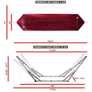 Tranquillo Original Stainless Steel Hammock Stand for Ultimate Relaxation
