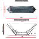 Tranquillo Original Stainless Steel Hammock Stand for Ultimate Relaxation