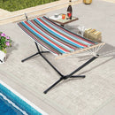Hammock with Stand and Carrying Case-Multicolor by LJGDeals