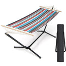 Hammock with Stand and Carrying Case-Multicolor by LJGDeals