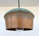 Handcrafted Copper Pendant Light | 8.5" | Farmhouse Kitchen Pendant