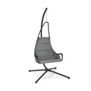 Hanging Chair with Stand and Extra Large Padded Seat-Gray by LJGDeals