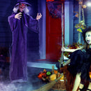 Hanging Halloween Decoration with Pre-Recorded Phrases