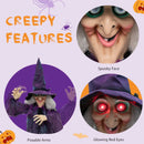 Hanging Halloween Decoration with Pre-Recorded Phrases by LJGDeals