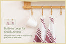 Striped Kitchen Towels by Organic Cotton Mart
