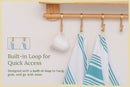 Striped Kitchen Towels by Organic Cotton Mart