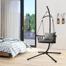 Hanging Swing Chair with Stand-Gray by LJGDeals