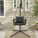 Hanging Swing Chair with Stand-Gray by LJGDeals