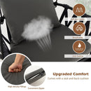 Hanging Swing Chair with Stand-Gray by LJGDeals