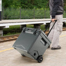 42 Quart Hard Cooler with Wheels and Handle by LJGDeals
