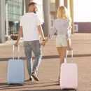 Hardside Luggage with Spinner Wheels with TSA Lock and Height Adjustable Handle by LJGDeals