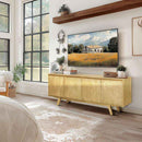 Acacia Harmony TV Stand with Storage for TVs up to 80 Inches