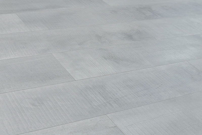 Harmony Textured/EIR 7.75"x72" Laminate Flooring 12mm - Silver White