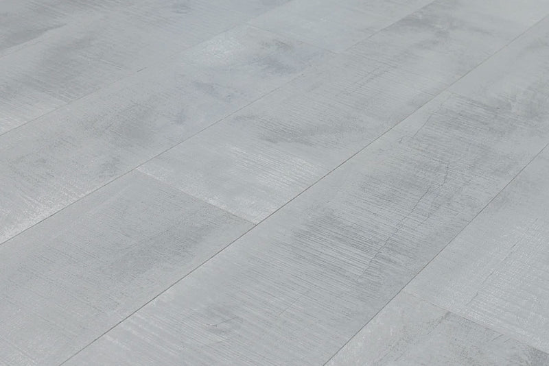 Harmony Textured/EIR 7.75"x72" Laminate Flooring 12mm - Silver White